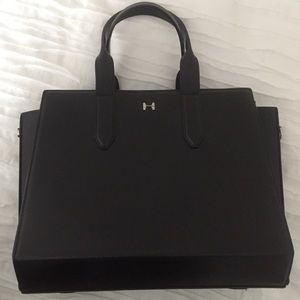 Halston Heritage Black Leather Bag